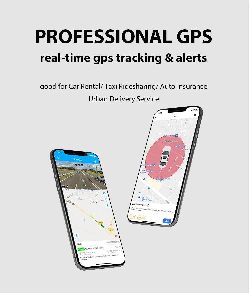 128GB Dual Dash Camera with 4G and GPS Tracking