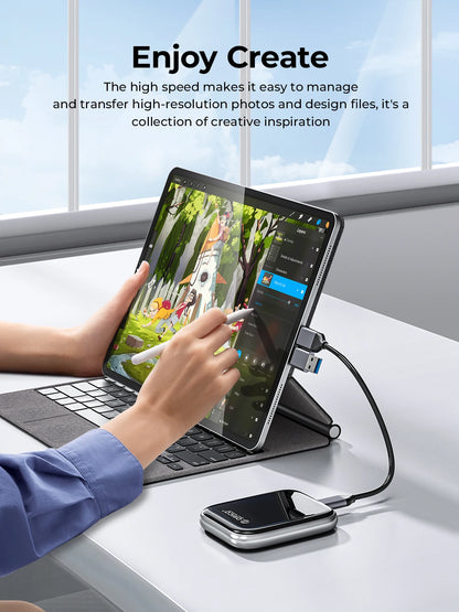 ORICO Beetle 2TB Portable SSD 5Gbps USB-C High-Speed Storage