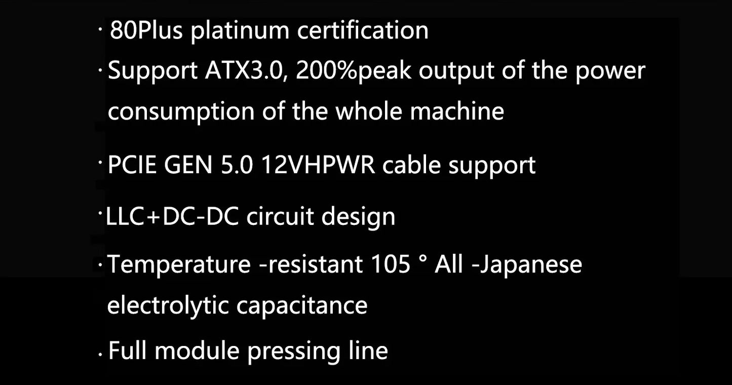 850W Heavy Duty Modular Computer PSU
