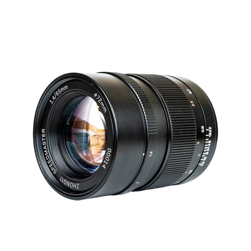 65mm F1.4 Medium Format Manual Focus Lens for Fuji