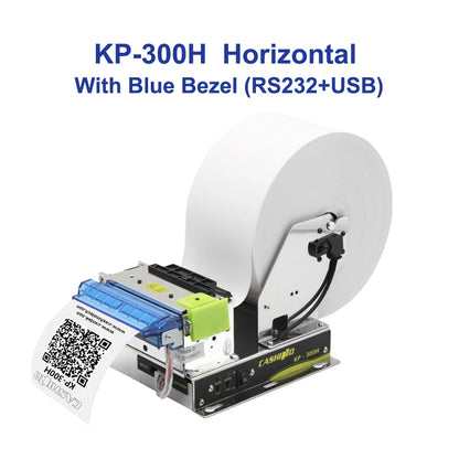 Thermal Kiosk Ticket Printer Blue Bezel
