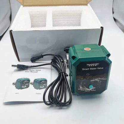 Smart WiFi Water Valve DN20 with Real-Time Flow Display