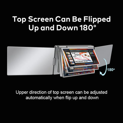 14" Triple Screen Backlit Secondary Display with USB-C