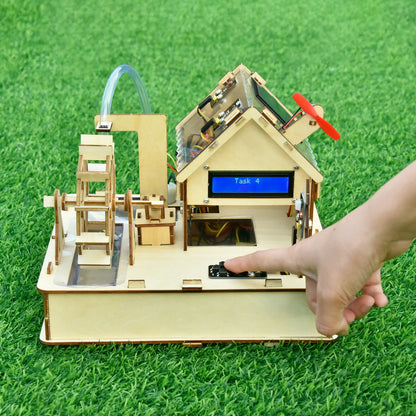 Eco-Friendly Smart House Electronics Kit for Arduino Programming