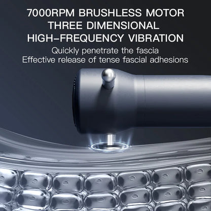 Cordless Deep Tissue Massage Gun with 3 Speeds