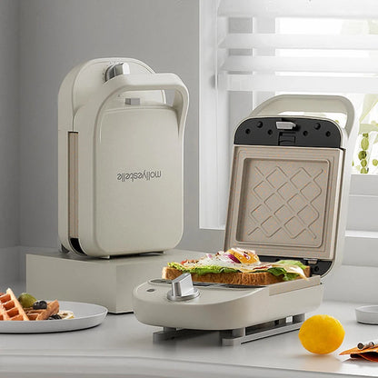 600W 4in1 Sandwich Maker Waffle Maker with 4 Plates