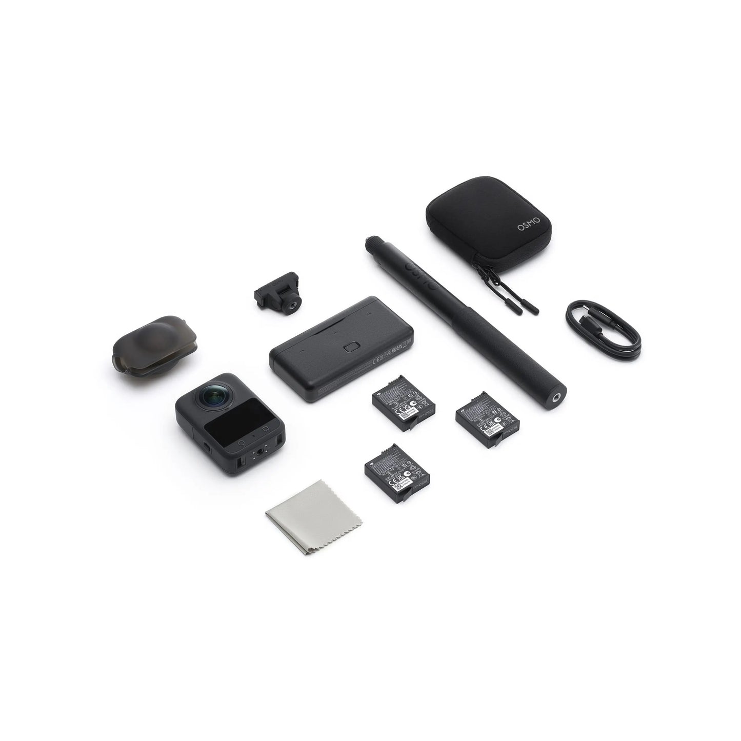 Compact 360 Degree Action Camera Adventure Set 128GB Storage
