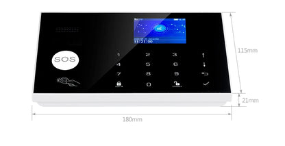 Smart WiFi GSM Home Alarm System Kit Alexa Compatible