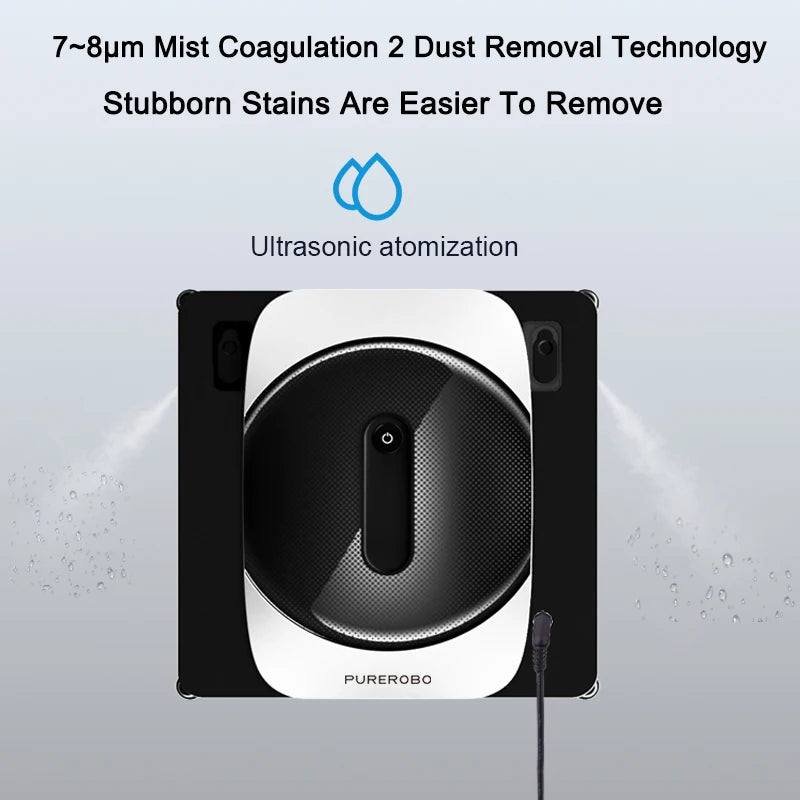 Smart Window Cleaning Robot Automatic Glass Cleaner No App