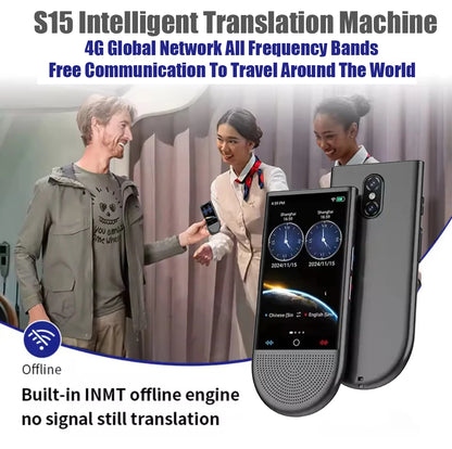 Portable 4G Smart Translator 148 Languages with Offline Translation