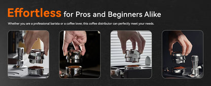51mm Gravity Adaptive Espresso Tamper Stainless Steel