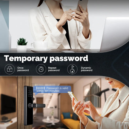 Battery Powered Smart Door Lock with Alexa Support