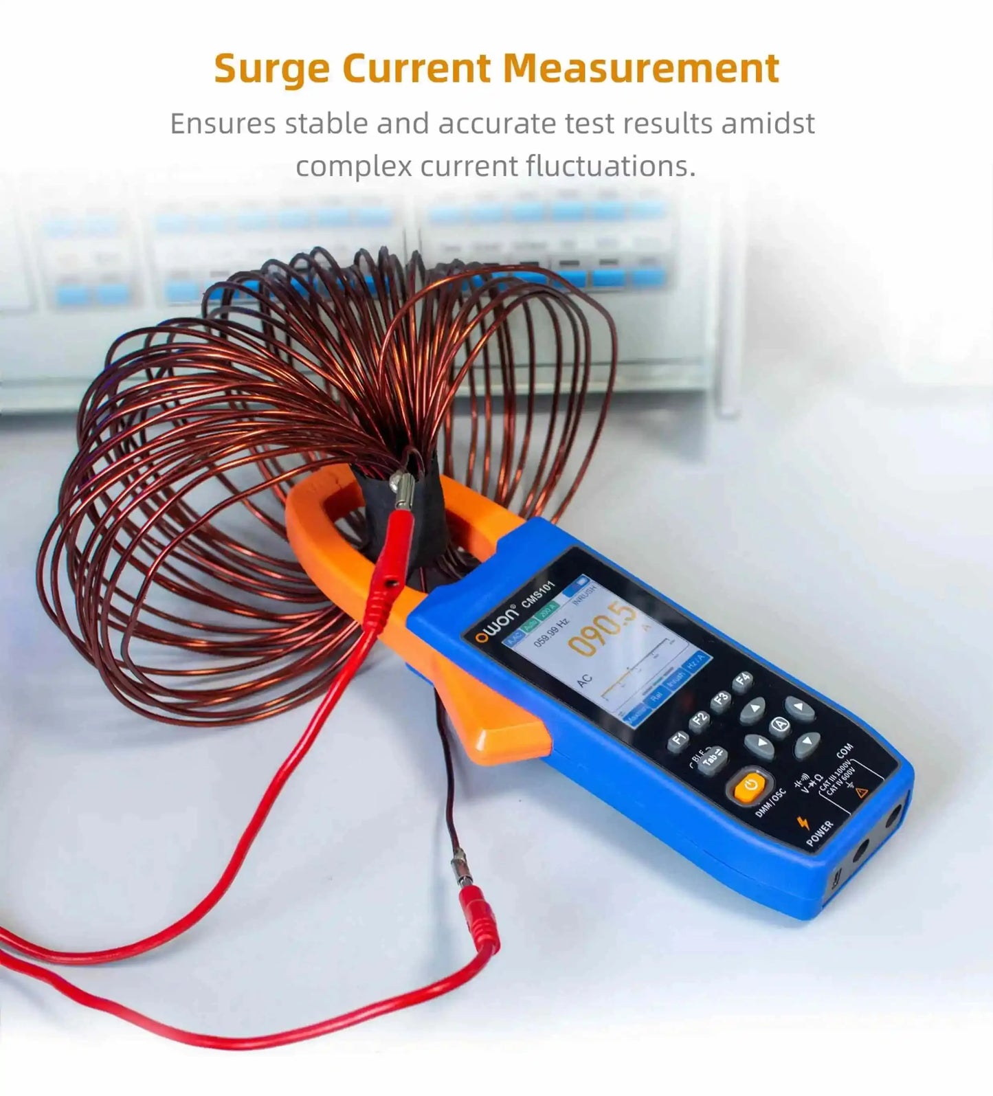 Multifunctional 1000A Clamp Meter Oscilloscope with Bluetooth