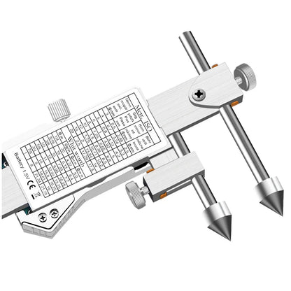 5–200mm Electronic Caliper with Cone Probe