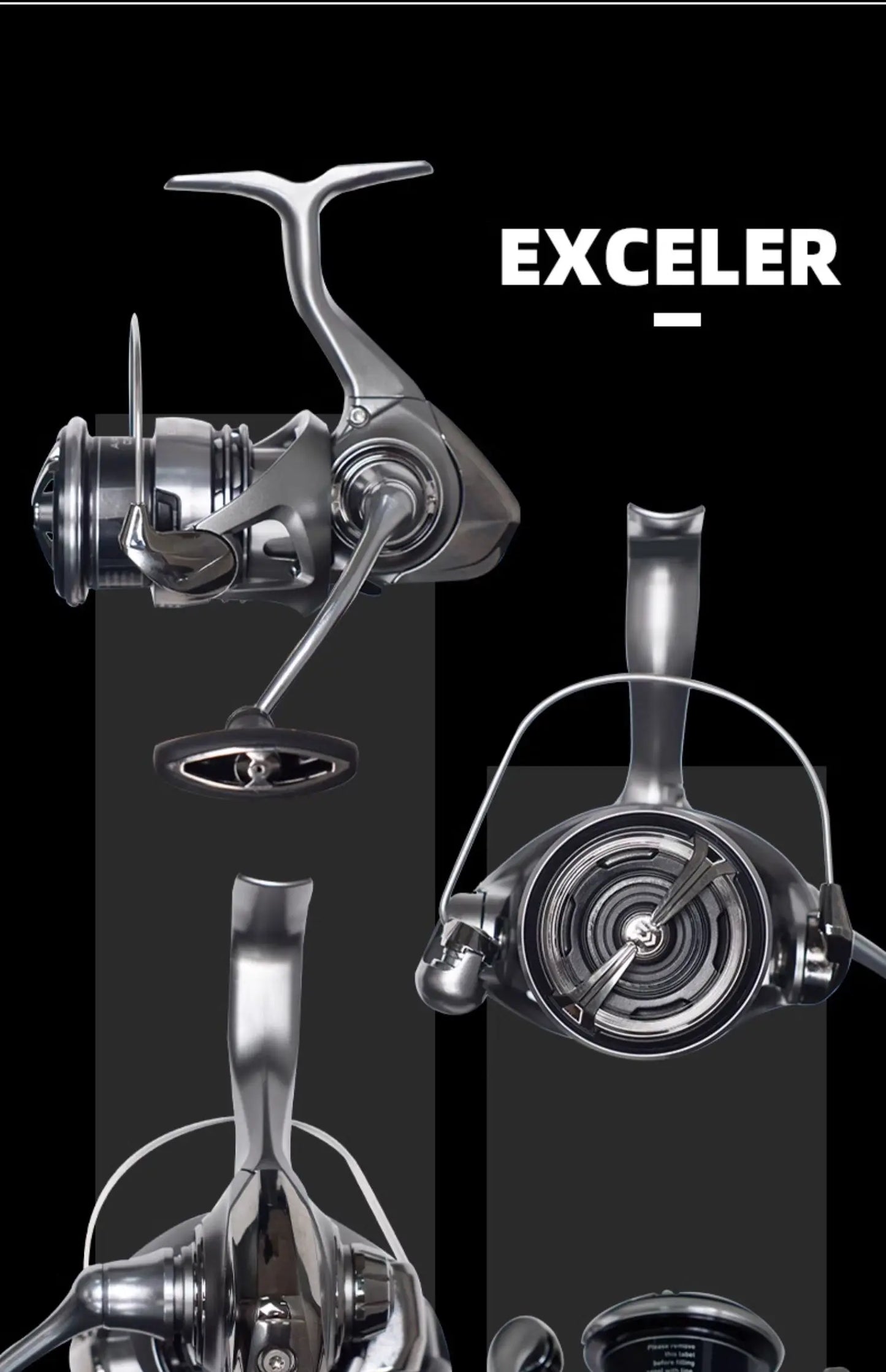Lightweight Spinning Fishing Reel with 12kg Max Drag