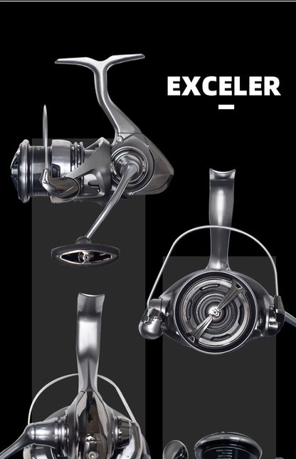 Lightweight Spinning Fishing Reel with 12kg Max Drag