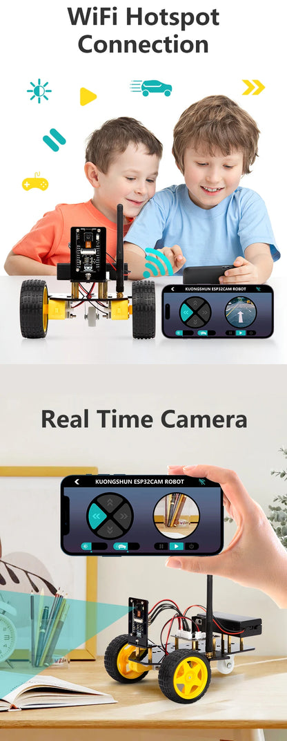 Smart Programmable Robot Car Learning Kit