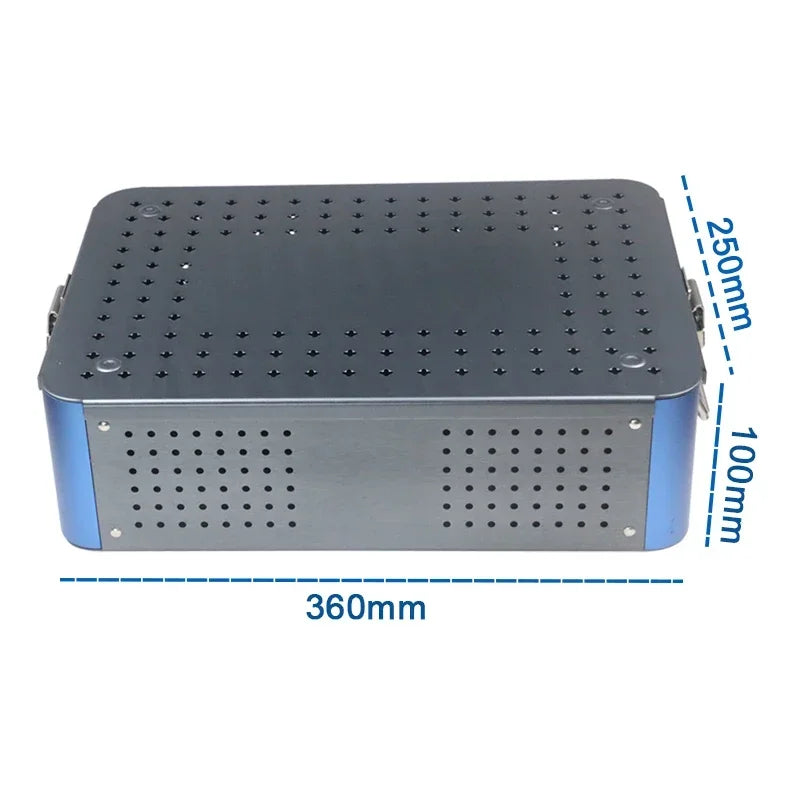 Durable Aluminum Disinfection Box for Sterile Tools