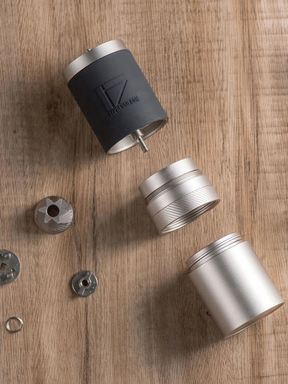 Portable Manual Coffee Grinder 48mm Stainless Steel Burr