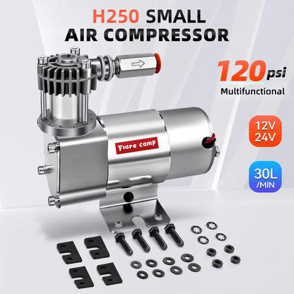 12 V Compact Air Compressor for Car & Air Suspension