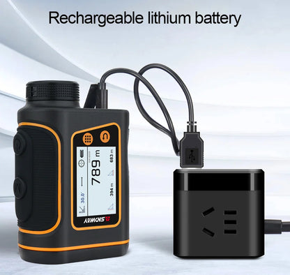 Laser Rangefinder Distance Meter with LCD Display