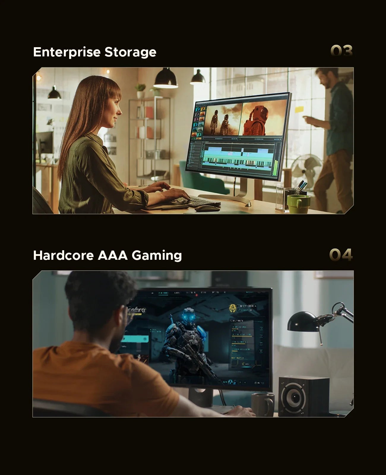 4TB PCIe Gen4 NVMe Solid State Drive 7450MB/s Speed
