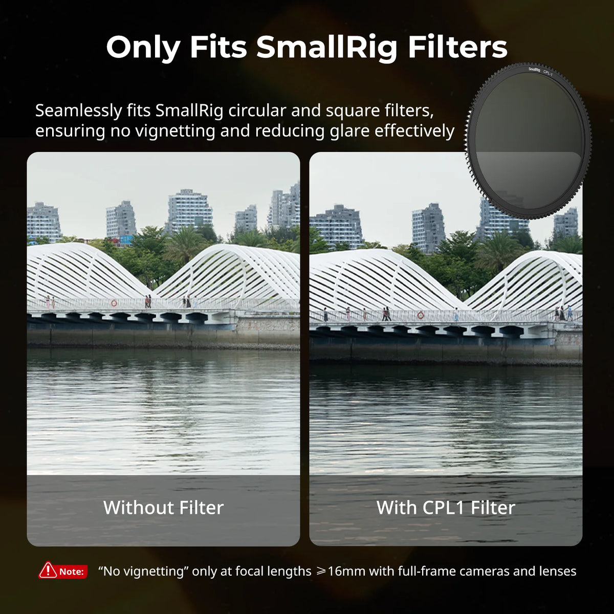 Camera Filter Kit CPL VND Diffusion 67–82mm