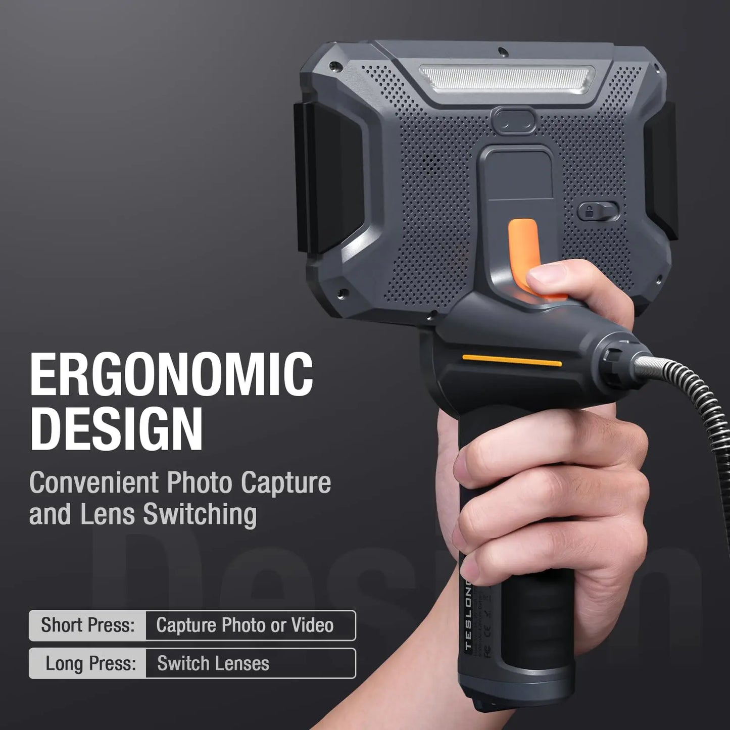 1.5m Dual Lens Inspection Camera with 4-Way Articulation