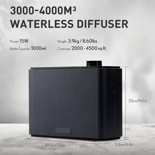 White Bluetooth Aroma Diffuser with Smart Scent Control