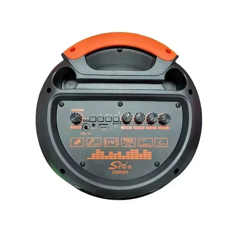 Wireless RGB 40W Party Speaker for DJ & Karaoke