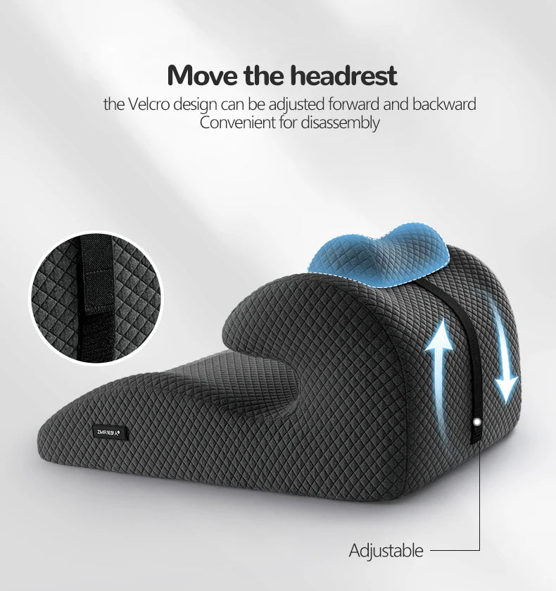 Adult Bed Wedge Pillow for Pain Relief & Comfort