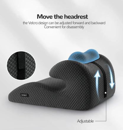Adult Bed Wedge Pillow for Pain Relief & Comfort