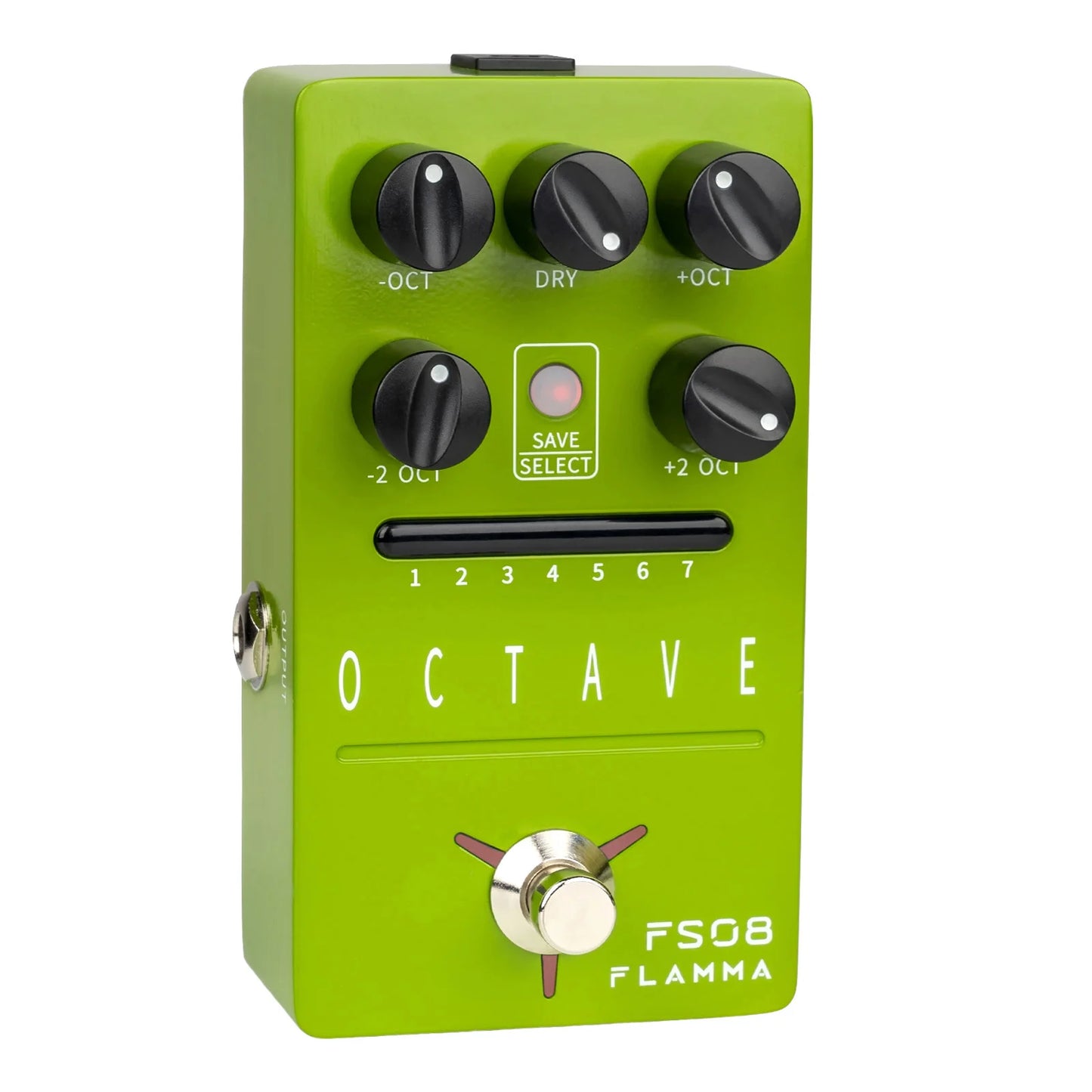 FS08 Guitar Octave Effects Pedal with 7 Presets