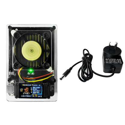 Bitaxe Ultra 500GH/s ASIC Solo Crypto Miner with Full Colour Display