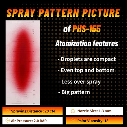 Precision 1.3mm Paint Spray Gun for Auto and DIY Projects