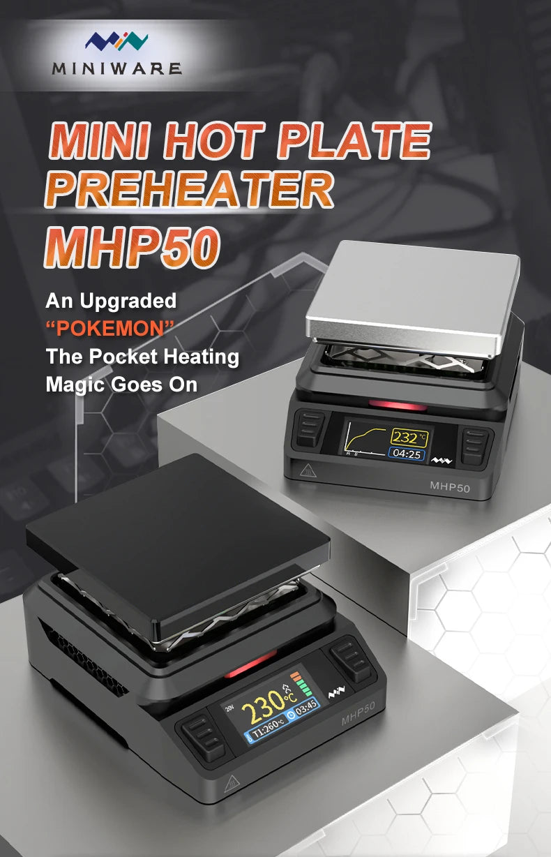 Small Hot Plate Preheater with 350 Degree Heating Capacity