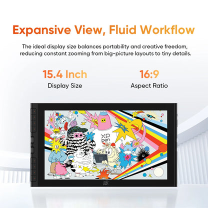 15.4 Inch Portable Drawing Tablet with Carry Bag