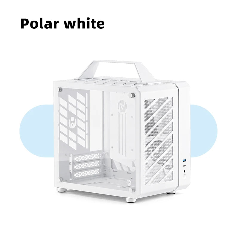 Multifunctional White Mini ITX/MATX Case