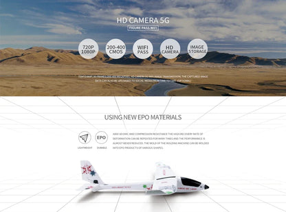 Remote Control Plane 5CH with Extra Battery
