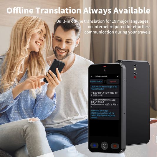 Portable AI Language Translator Device 152 Languages Offline Support