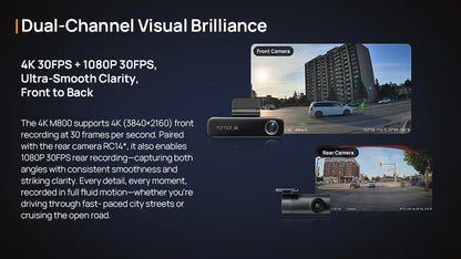 4K Car Camera Bundle with GPS and 128GB