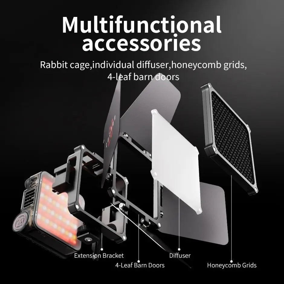 20W RGB LED Video Light for Professional Photography