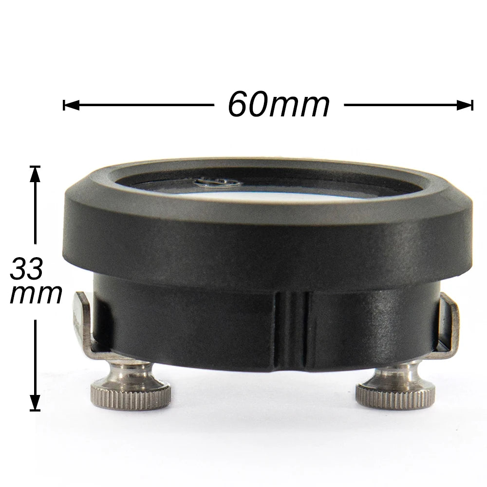 Universal Car Air Suspension Pressure Gauge 0–16bar Red