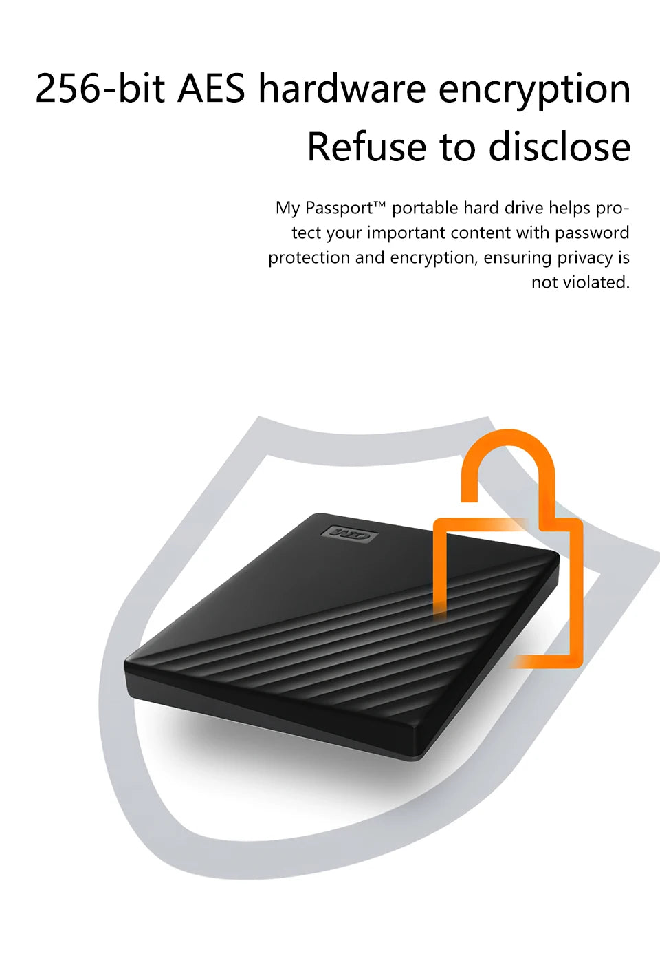4TB USB 3.0 Portable Backup Hard Drive Black