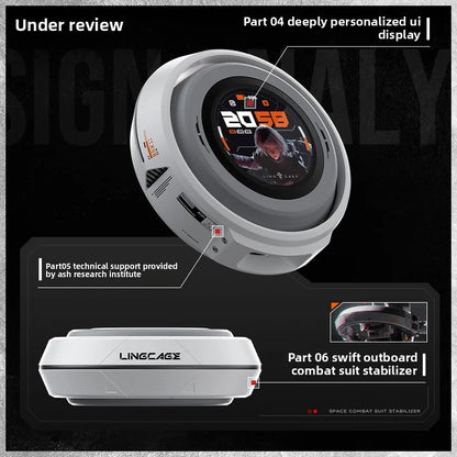 Wireless Bluetooth Earbuds with Touchscreen ANC Noise Cancellation