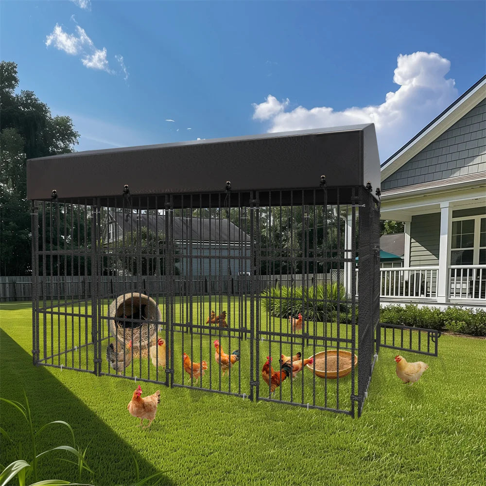 Spacious Large Dog Run Enclosure for Pets