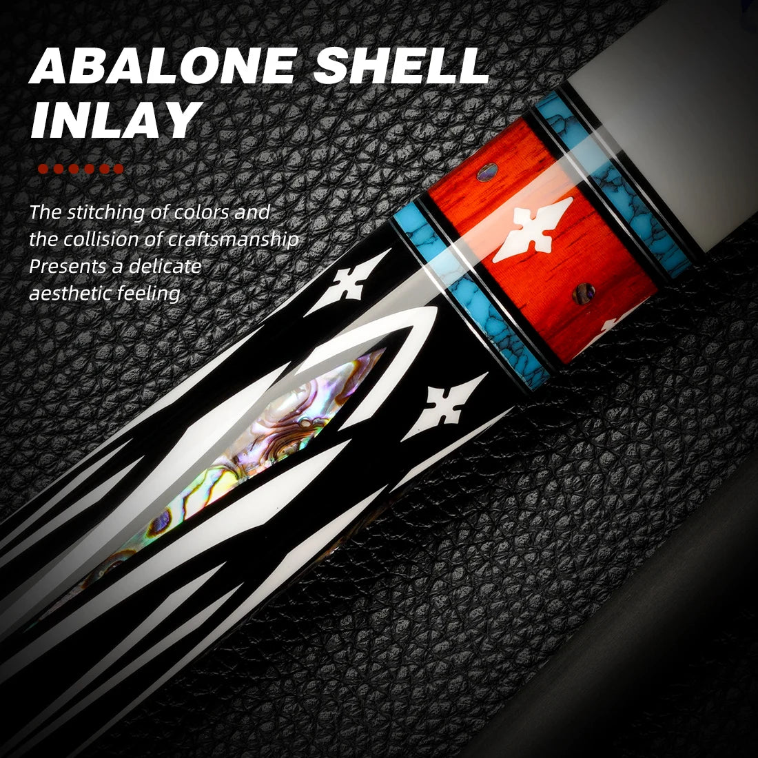 Precision 142cm Carbon Fiber Carom Cue 12mm