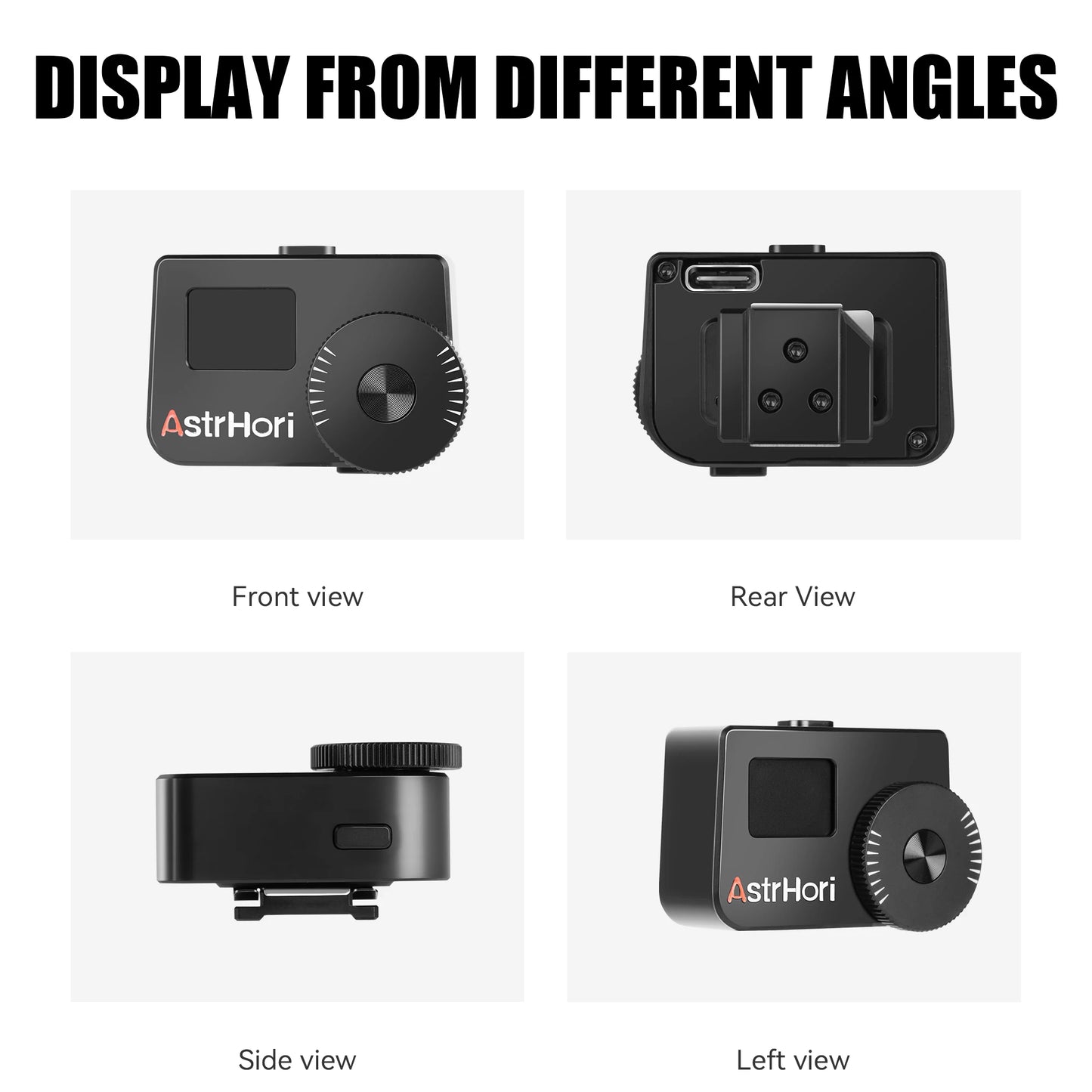 Compact DSLR Camera Light Meter with Dual Dial Controls