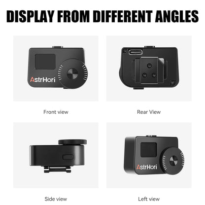 Compact DSLR Camera Light Meter with Dual Dial Controls