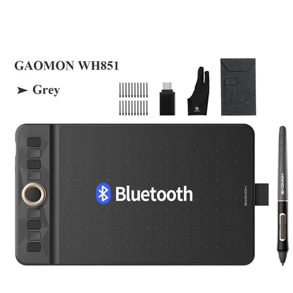 Bluetooth Graphics Tablet 16K Pressure Levels Android Compatible